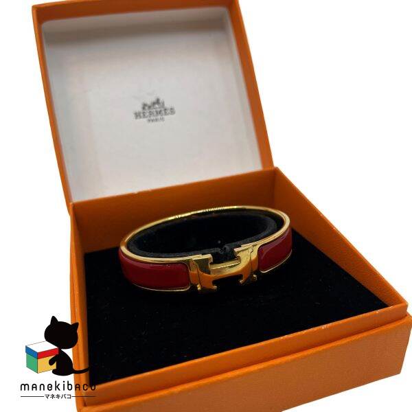 楽天市場】エルメス HERMES レッド クリッククラック PM レッド