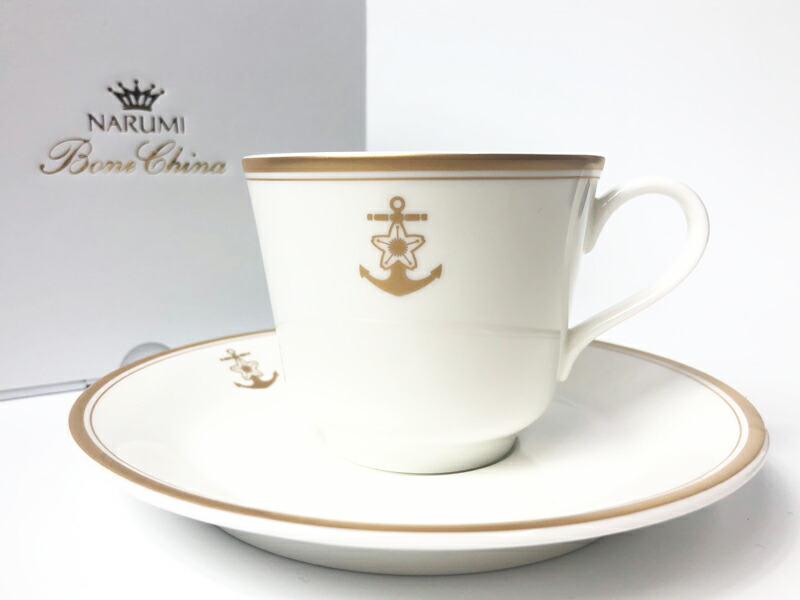 楽天市場】ナルミ コーヒーカップ＆ソーサー（桜に錨）NARUMI