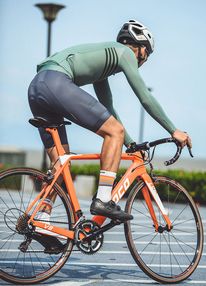 支給品 Lotto Soudal ビブショーツ ロットソウダル レーサーパンツ