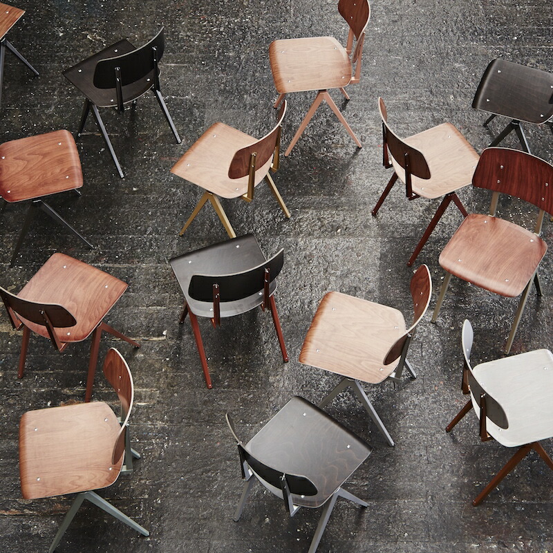 楽天市場】Galvanitas チェア (ブラウン / セメントグレイ) ダイニング