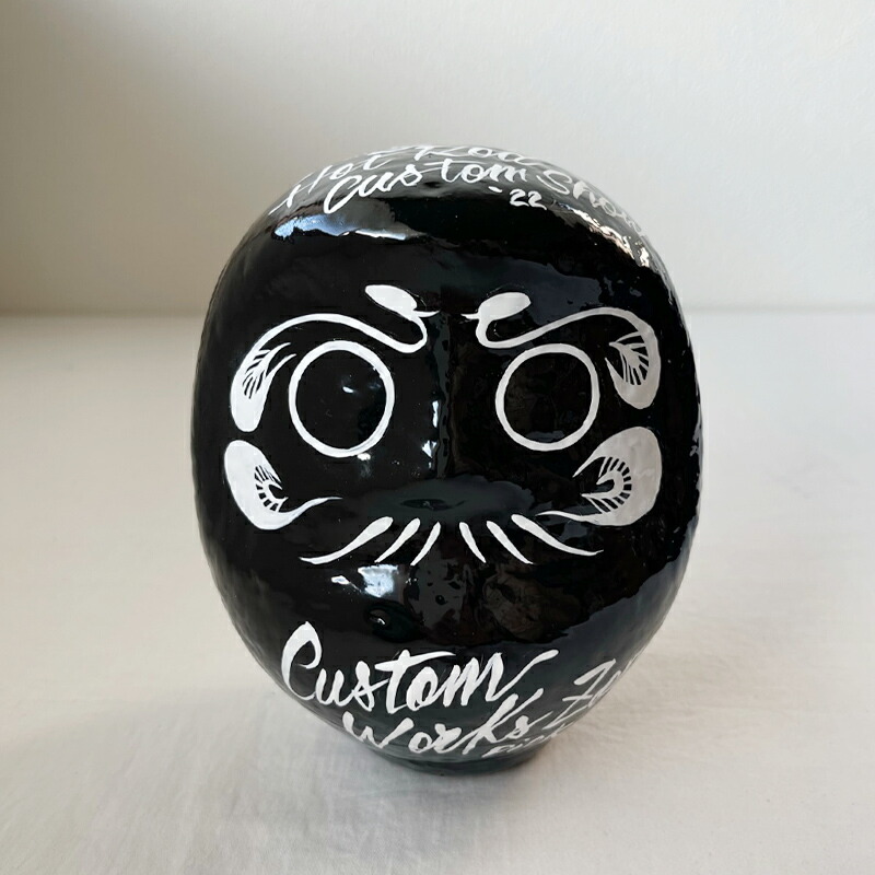 楽天市場】【名入れ】ブラックダルマ L オリジナル 御祝い ウェルカム