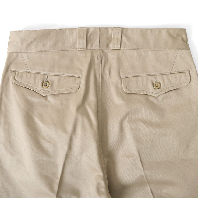 楽天市場】Scye サイ M52 フレンチアーミー 2タック チノ トラウザーズ