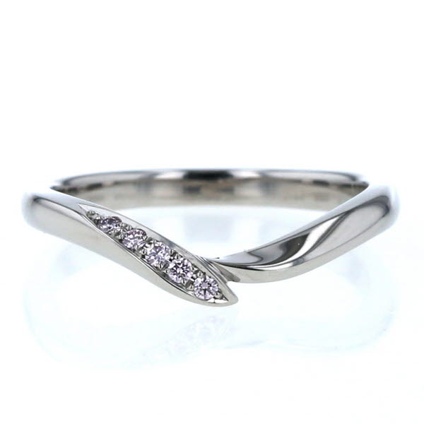 楽天市場】NIWAKA 俄 Pt950 プラチナ リング ピンクダイヤモンド 初桜