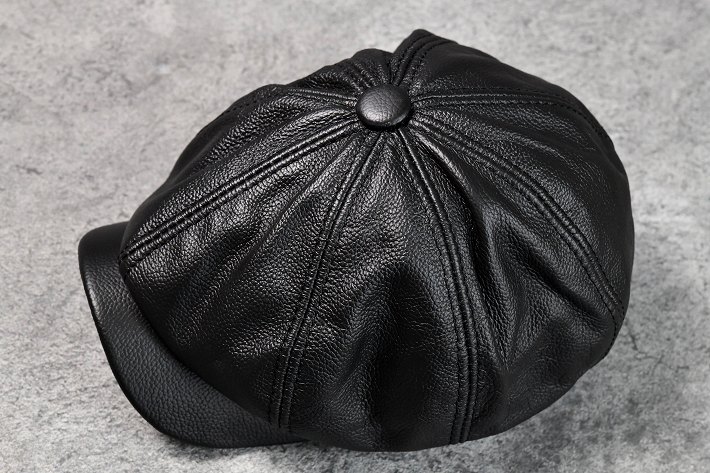 楽天市場】本革 レザー キャスケット ハンチング 帽子 メンズ ☆REVM