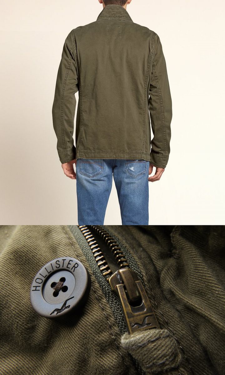 楽天市場】ホリスター ミリタリー ジャケット メンズ 332-328-0476-035