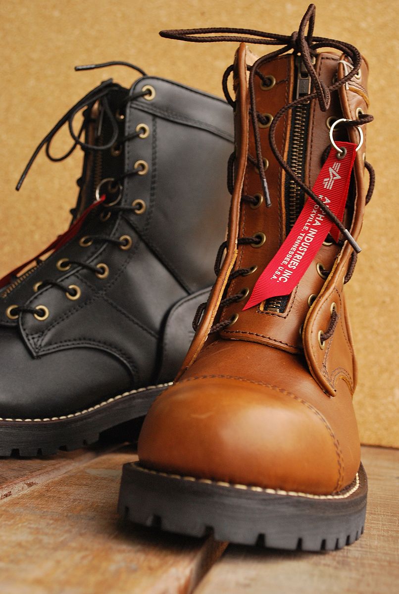 ALPHA INDUSTRIES INC ミリタリーブーツ 27cm 箱あり Alpha Industries