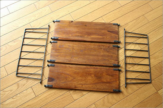 楽天市場】ウォールシェルフ おしゃれ 木製 アイアン 壁掛け棚 棚