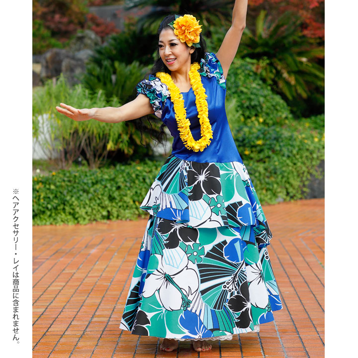 フラダンス／ハワイアン TANOAオールインワン フラダンス／ハワイアン