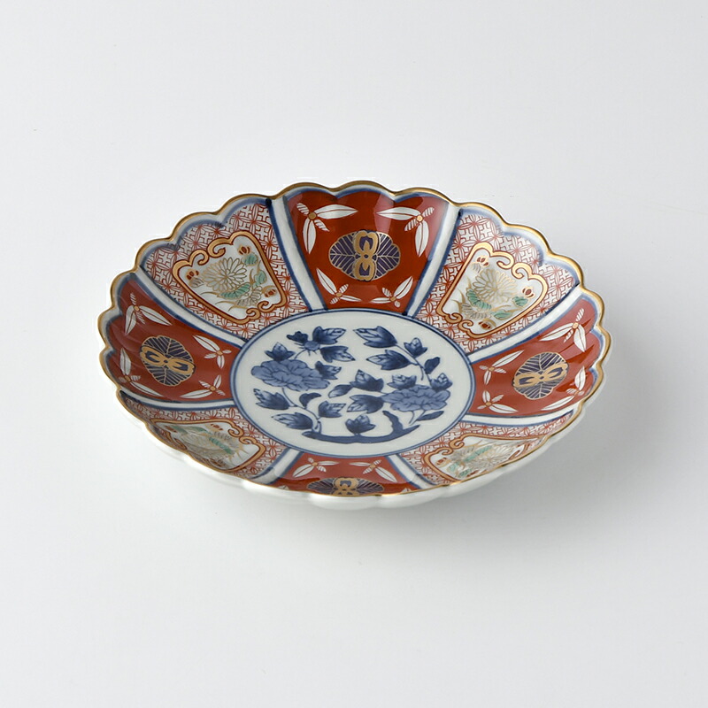 楽天市場】地紋割菊花紋 取皿 波佐見焼き 石丸陶芸 林九郎窯