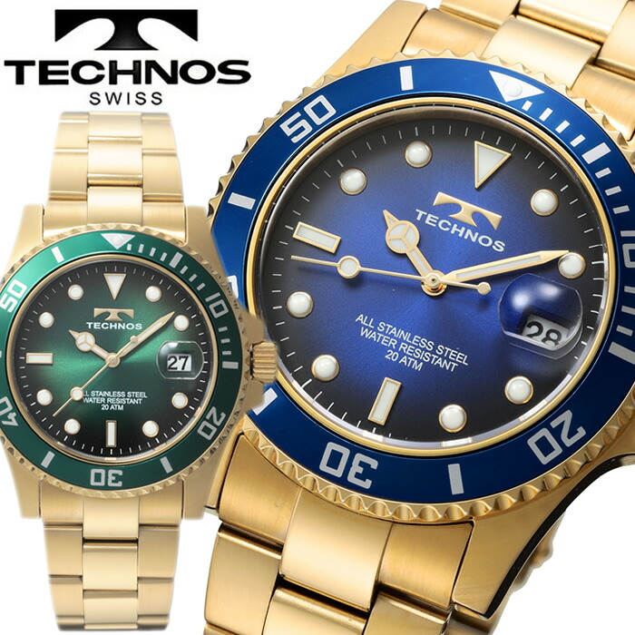 楽天市場】【メーカー正規品】TECHNOS テクノス 腕時計 メンズ