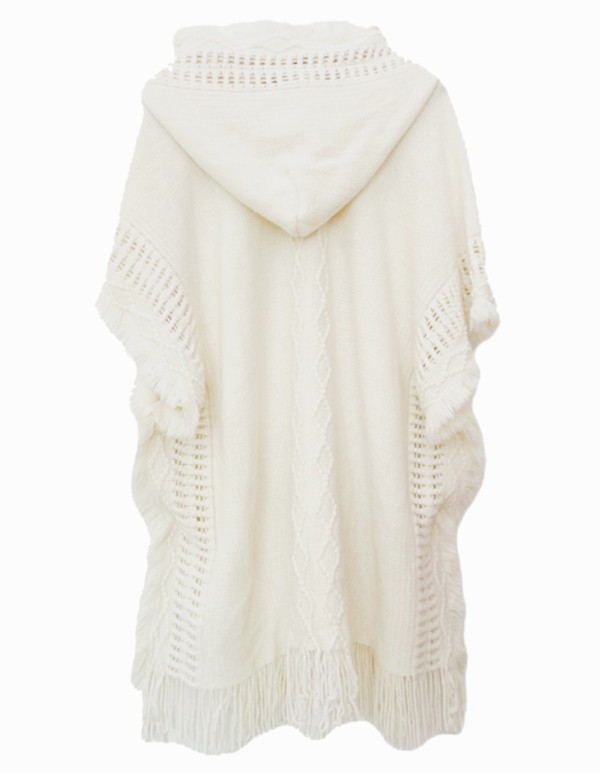 楽天市場】ケープ コート レディース クロシェ編み ニット マント