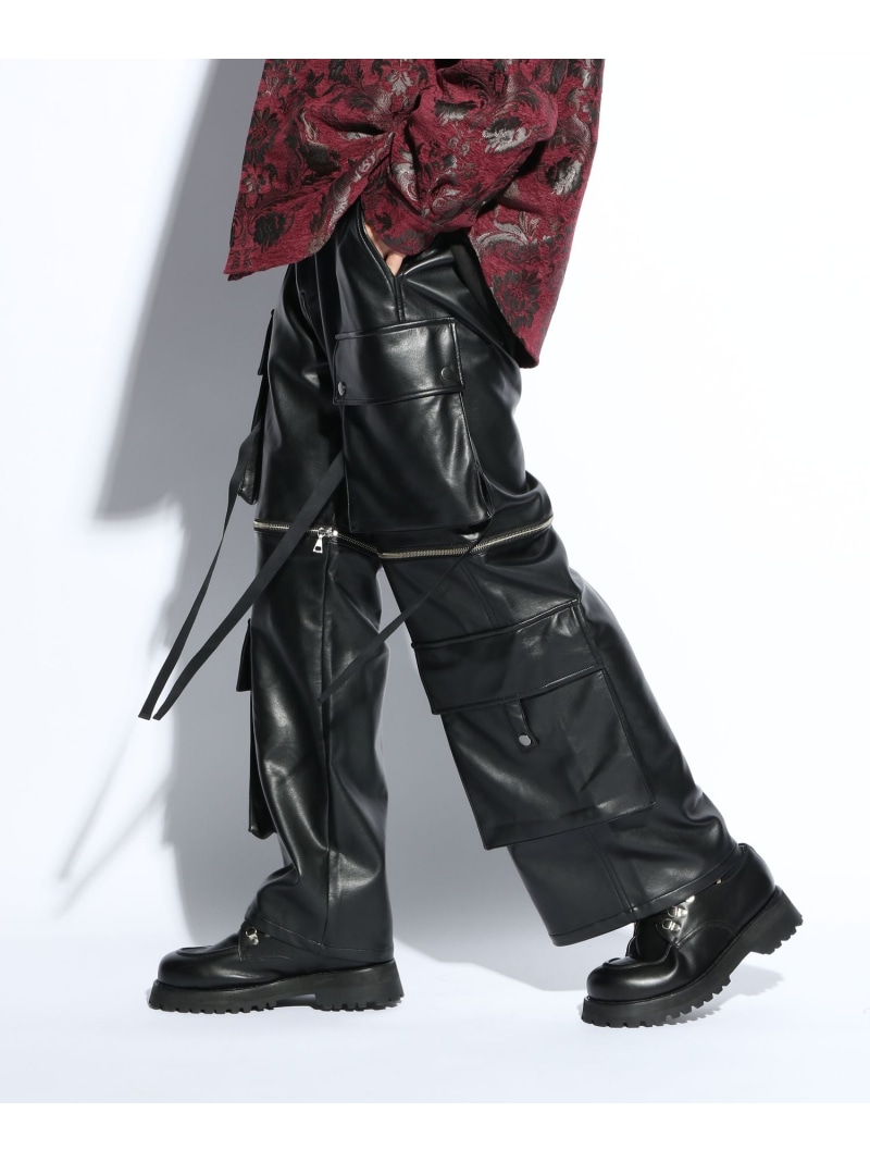 楽天市場】2WAYポケットカーゴワイドパンツ HARE ハレ パンツ その他の