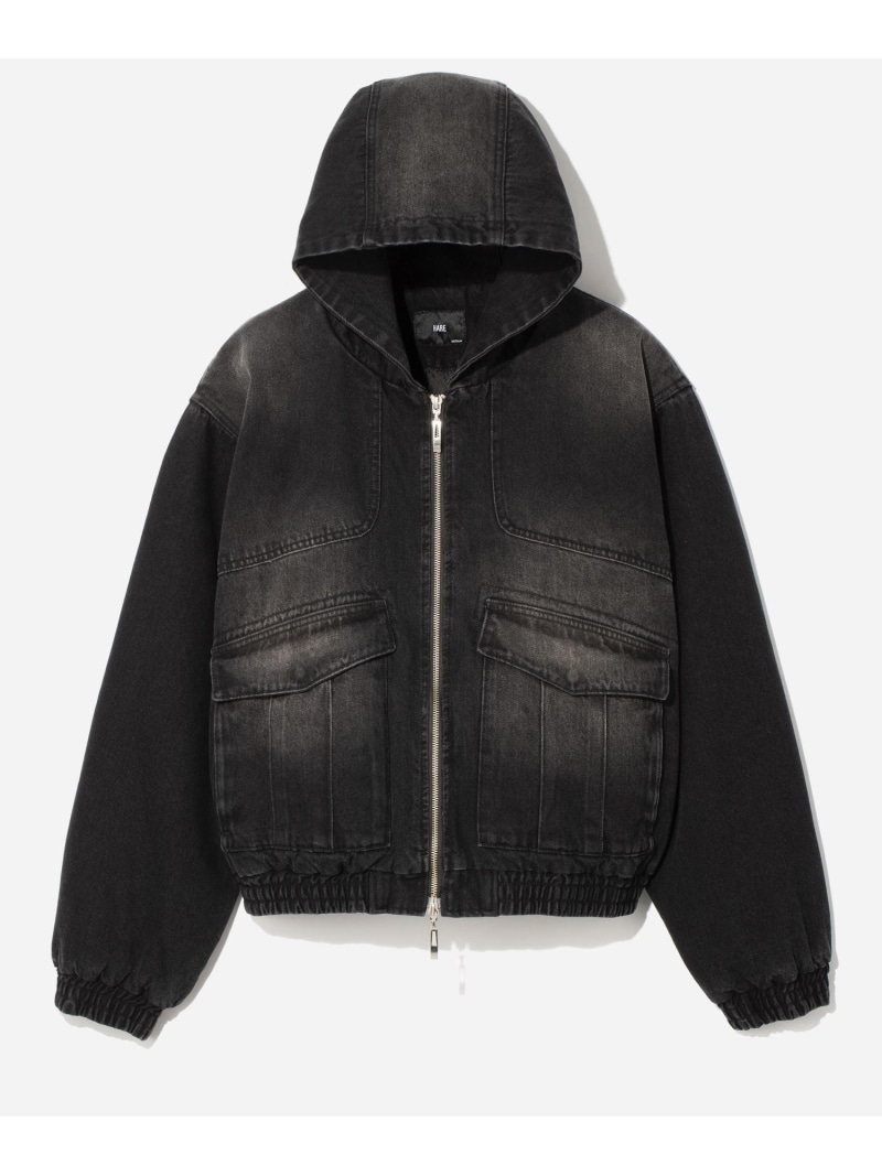 楽天市場】デニムナカワタフードブルゾン HARE ハレ トップス その他の