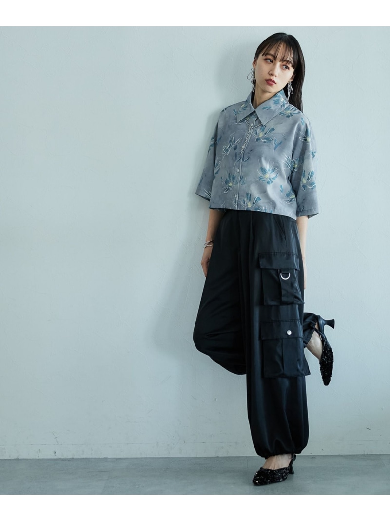 楽天市場】サテンダブルポケットカーゴパンツ HARE ハレ パンツ その他