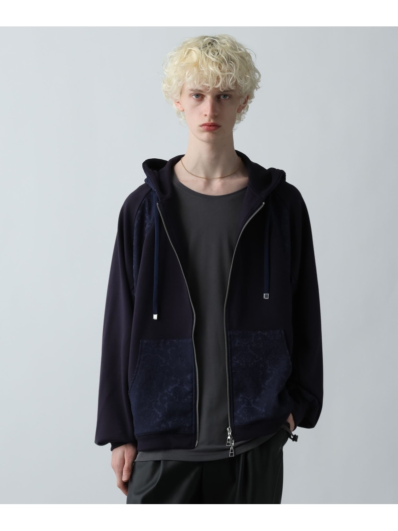 楽天市場】【SALE／50%OFF】ジャガードキリカエZIPパーカー HARE ハレ