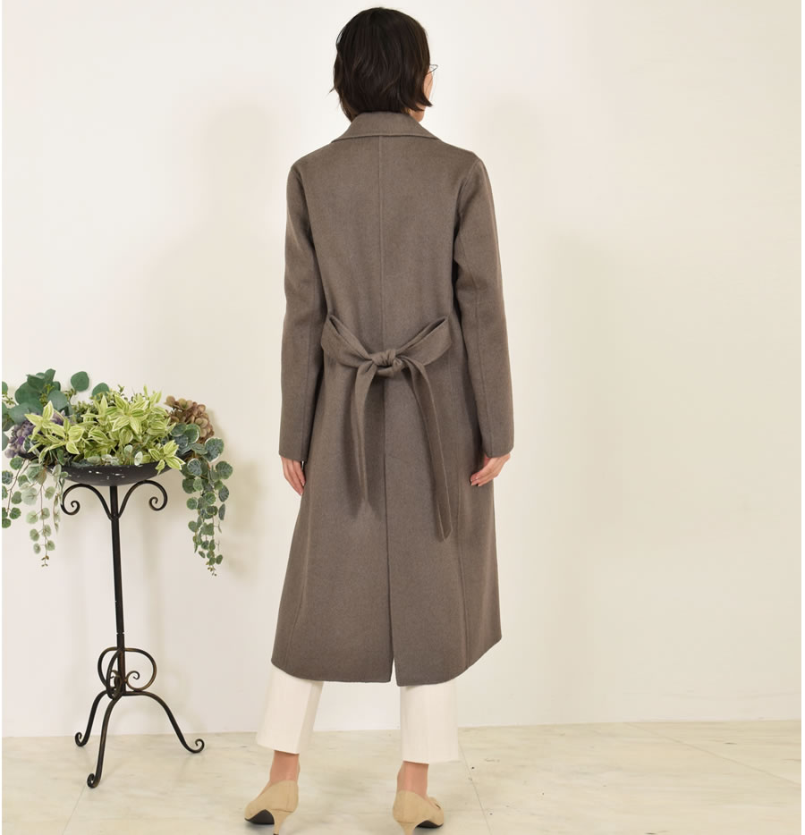 楽天市場】カシミヤ コート カシミア 100% コート ダブルフェイス