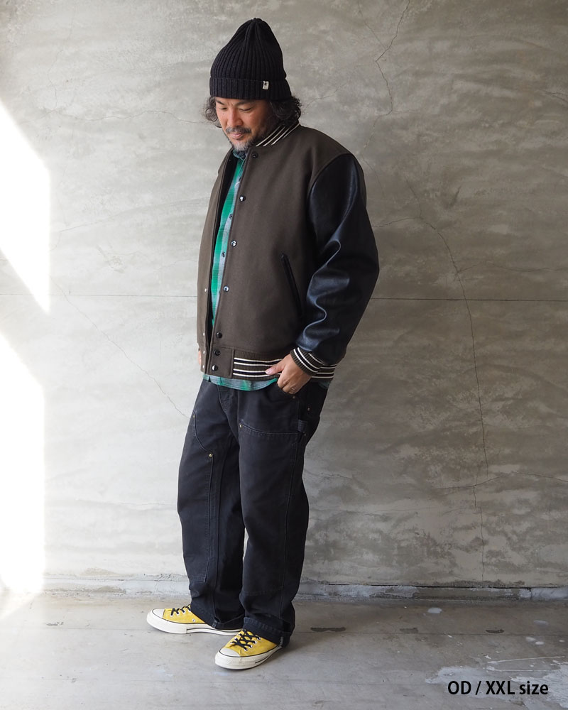 楽天市場】HOUSTON ヒューストン ジャケット スタジャン MELTON AWARD