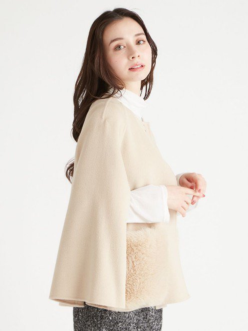 CELFORD(セルフォード) ケープジャケット ライトベージュ CELFORD(セル