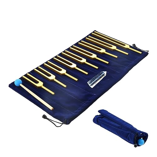 楽天市場】heizi クリスタルチューナー 音叉 9本 水晶 付き セット