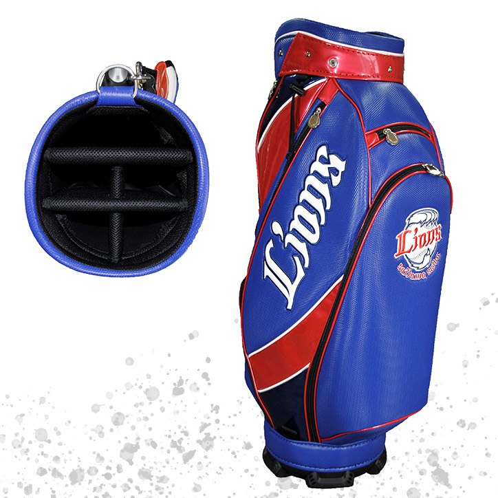 楽天市場】埼玉西武ライオンズ 9.5型キャディバッグ レザックス[プロ