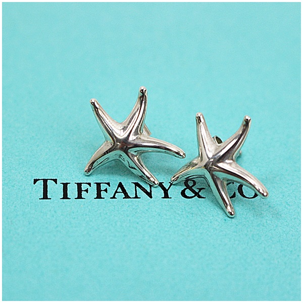 楽天市場】ティファニー ピアス スターフィッシュ ヒトデ シルバー925