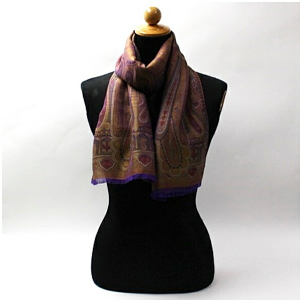 楽天市場】エトロ（柄ペイズリー）（マフラー・スカーフ｜バッグ・小物