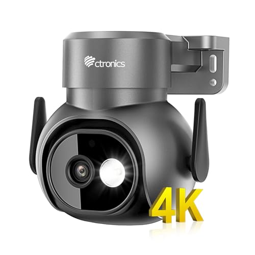 Ctronics 防犯カメラ 屋外 800万画素 Wi-Fi」の人気商品一覧 | 安い