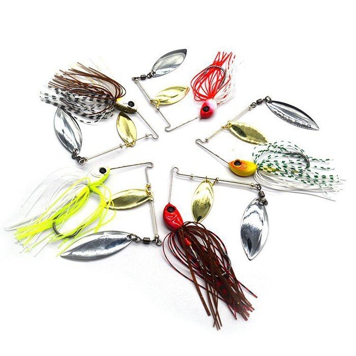 楽天市場】スピナーベイト 5色セット 17g 3/5oz 釣り 釣具 : Hitaste Japan