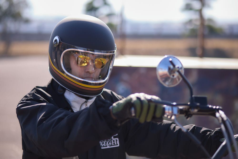 楽天市場】フルフェイス へルメット レインボー バイク ビンテージ