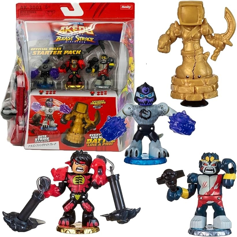 楽天市場】AKEDO日本正規品 バイトストライク/スターターパック 3体+