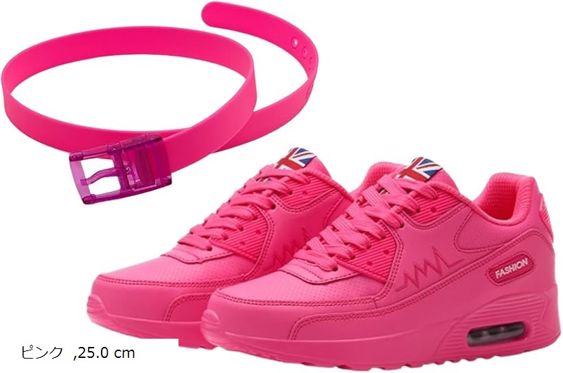 楽天市場】ショッキングピンク スニーカー レディース 蛍光ピンク