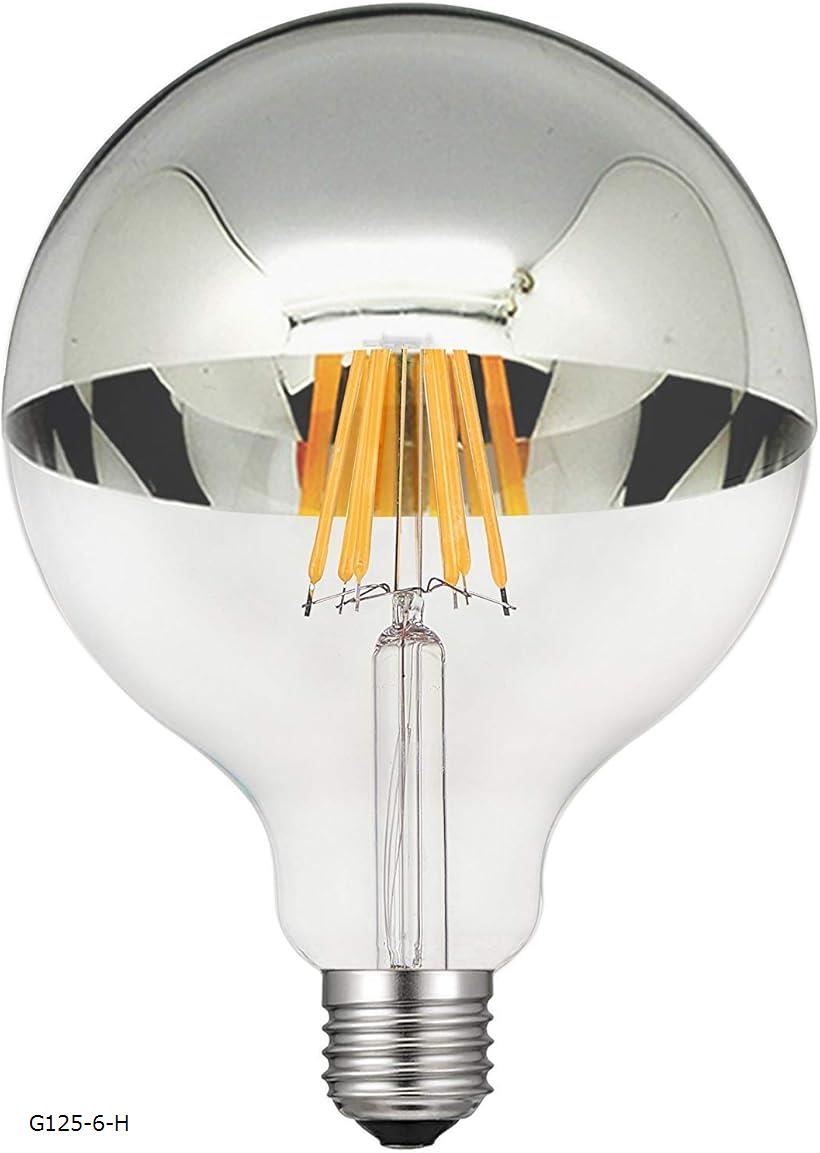 楽天市場】KY LEE メタル LEDシルバーボールランプ 2700K電球色 広配光