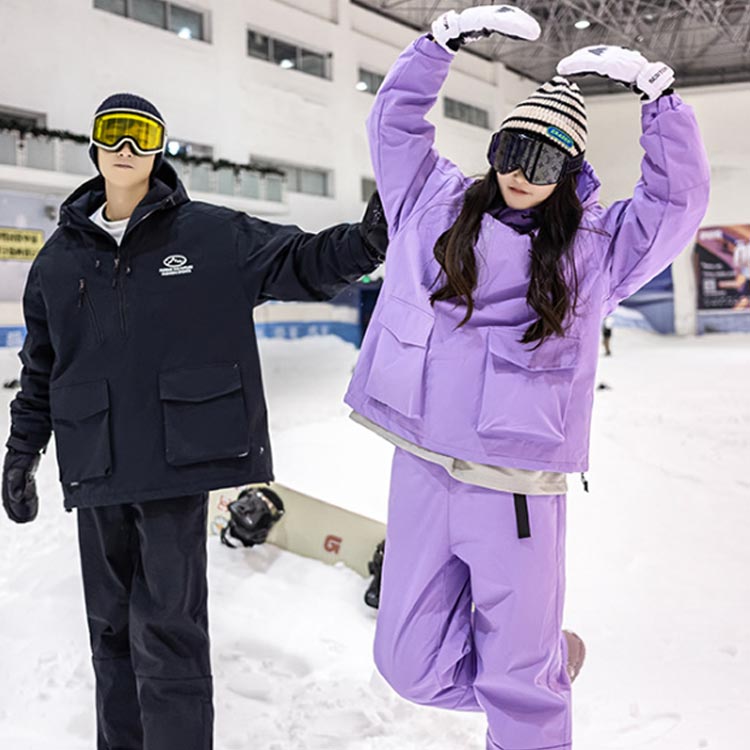 BURTON スノーボードウェア 上下セット XS 紫系 楽天市場