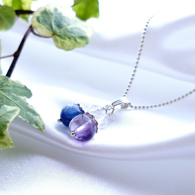 楽天市場】アメジスト カヤナイト カイヤナイト ペンダント トップ
