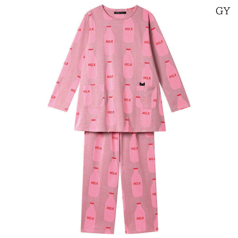 楽天市場】マタノアツコ パジャマ（カラーピンク）（レディース