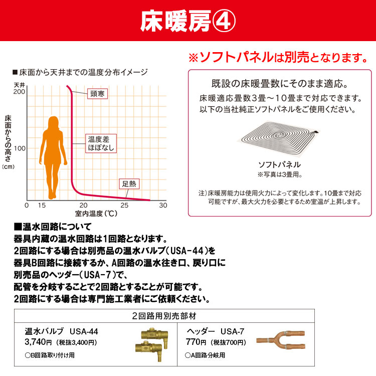 楽天市場】【LINE追加で最大2000円OFF】 煙突式ストーブ 床暖内臓