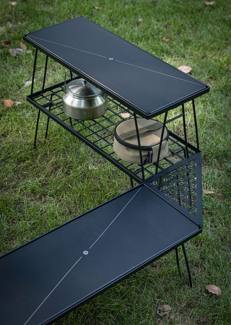 楽天市場】【公式】キャンピングムーン フィールドラック 連結 セット