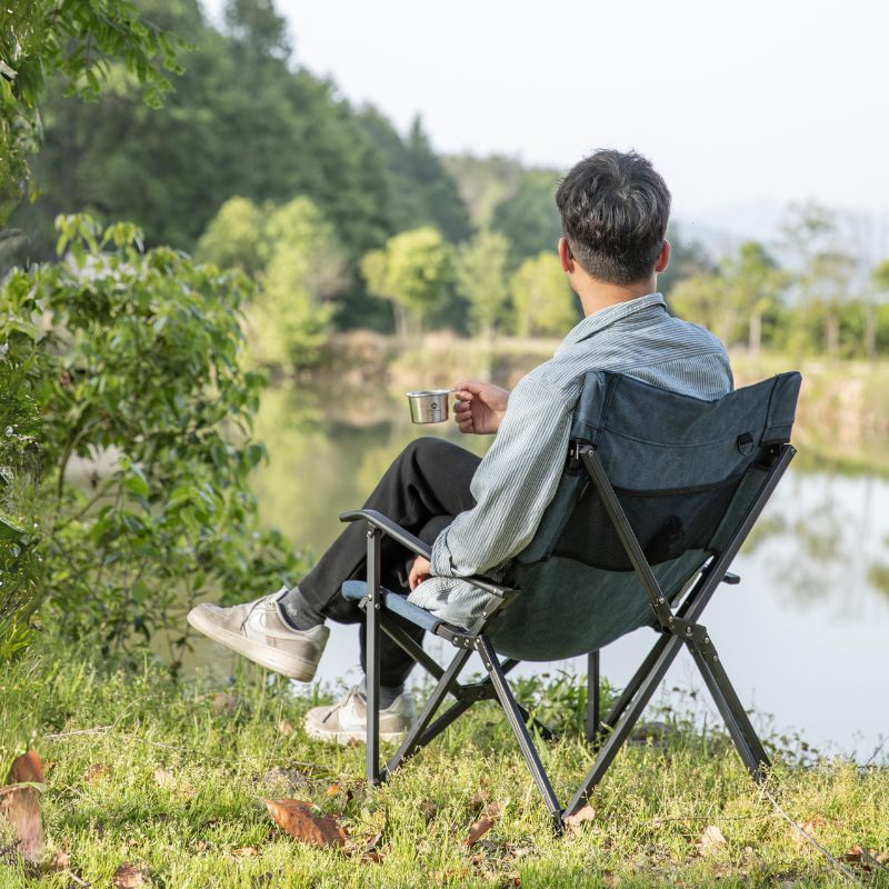 楽天市場】【公式】キャンピングムーン アウトドアチェア キャンプ