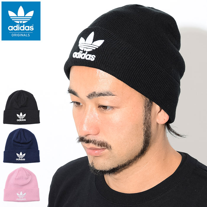 楽天市場】アディダス adidas ニット帽 トレフォイル ビーニー(adidas
