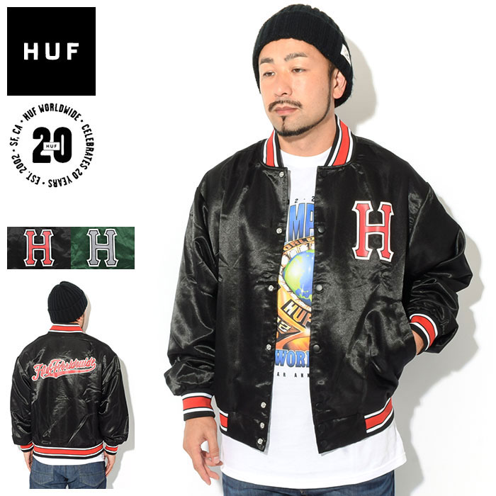 楽天市場】ハフ HUF ジャケット メンズ クラッカージャック サテン