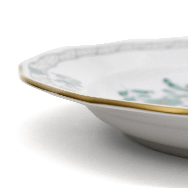 楽天市場】マイセン インドの華 グリーン プレート 21cm 【ギフト 結婚