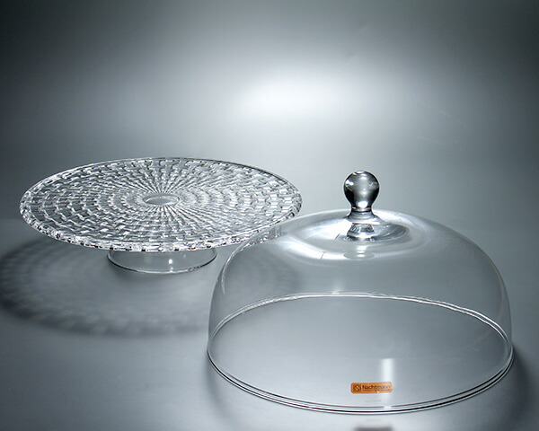 楽天市場】ナハトマン ボサノバ ケーキプレート/ケーキドーム セット