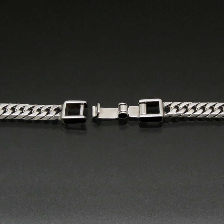 楽天市場】シルバー 喜平ネックレス 6面ダブル 六面 シルバー925 40g