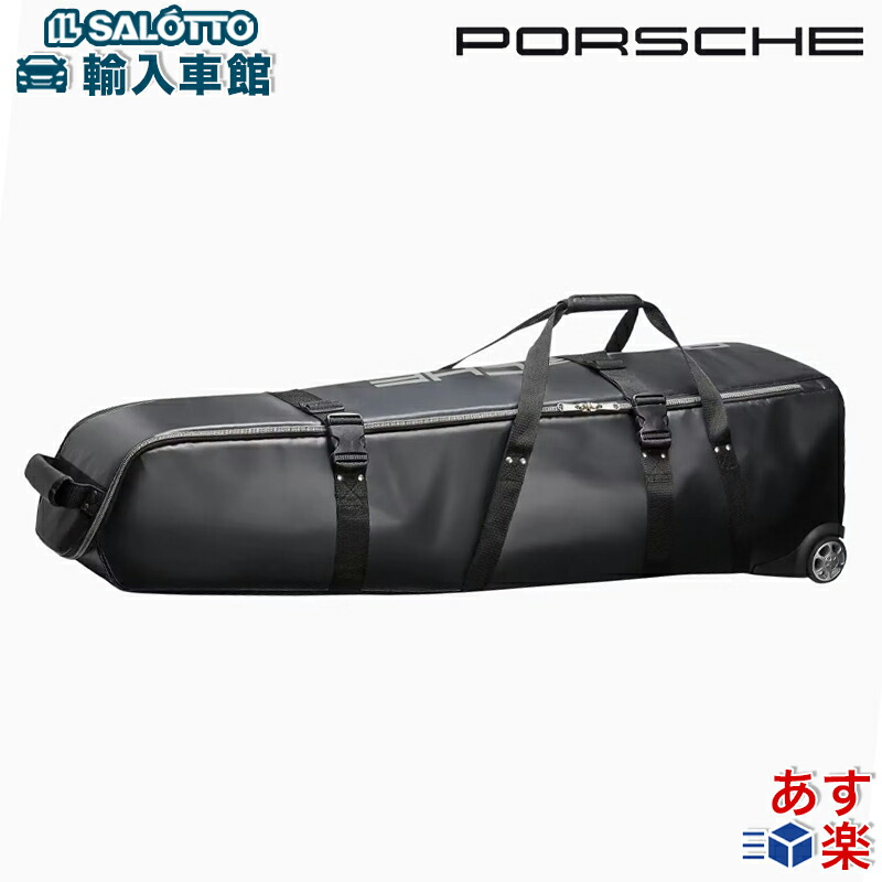 PORSCHE純正 ポルシェ キャディバッグ 黒/グレー/青 PORSCHE キャディ