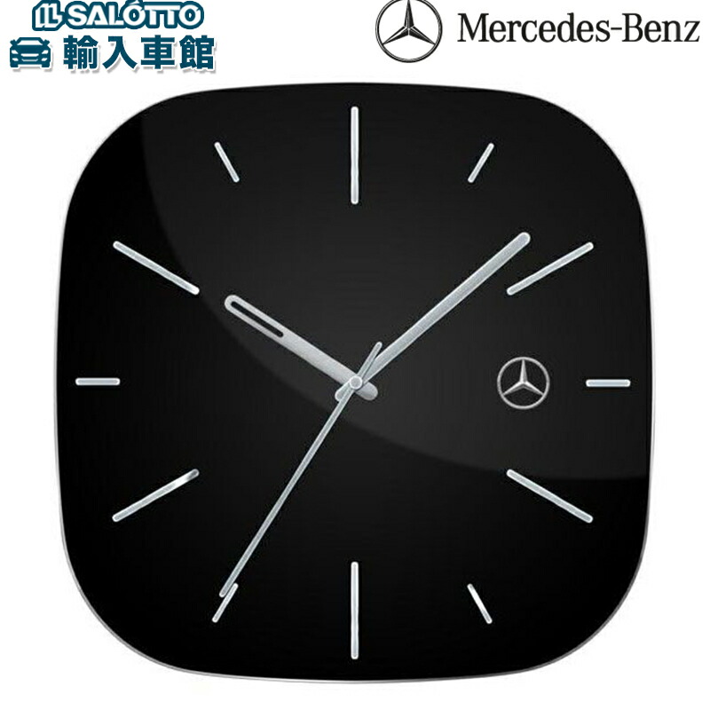楽天市場】【 ベンツ 純正 】壁掛け時計 スクエア モダン 連続秒針