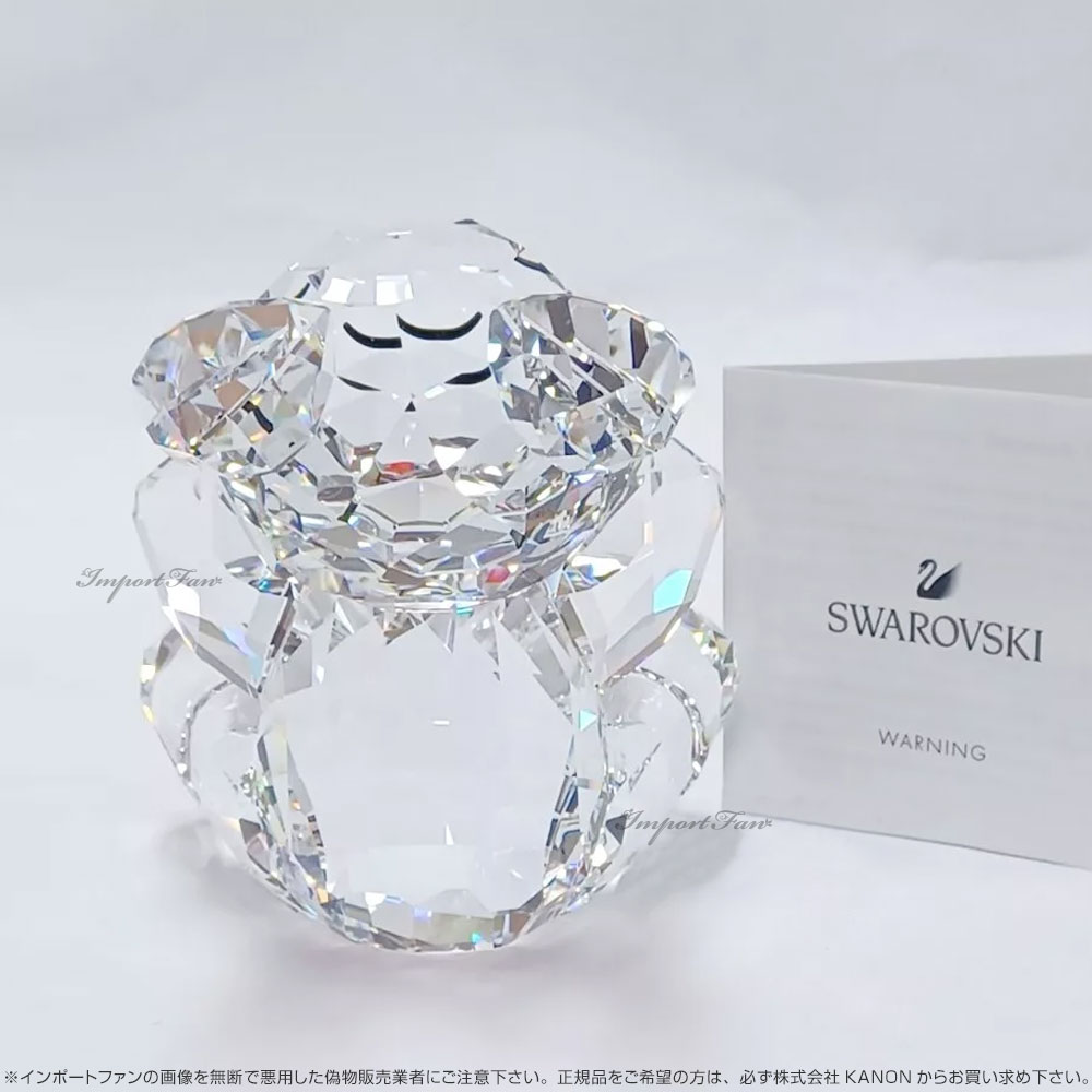 楽天市場】スワロフスキー クリスベア 僕は大物 25周年記念作品