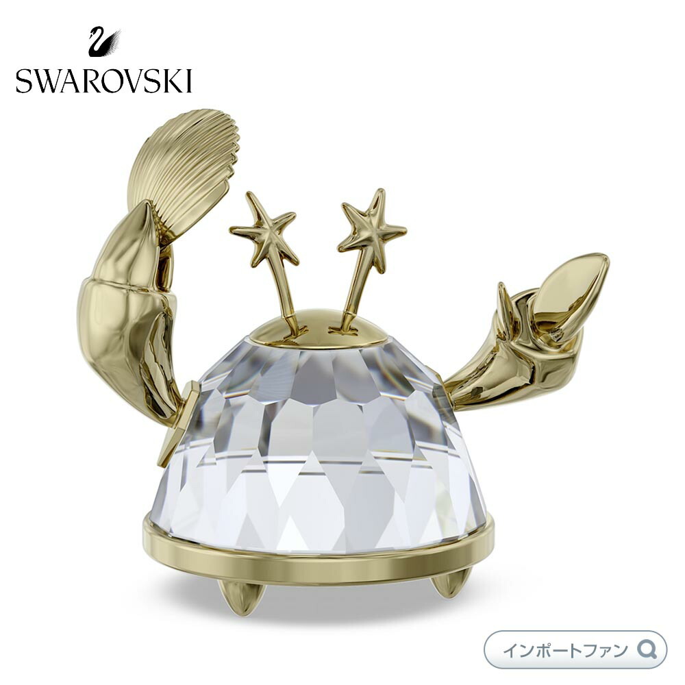 楽天市場】スワロフスキー ゾディアック かに座 蟹座 星座 置物