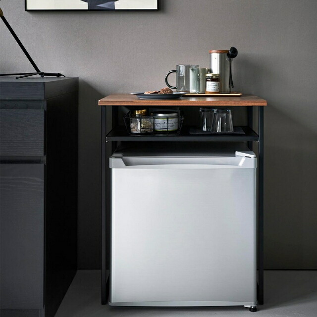 楽天市場】山崎実業 引き出し付き冷蔵庫上ラック タワー 45L用