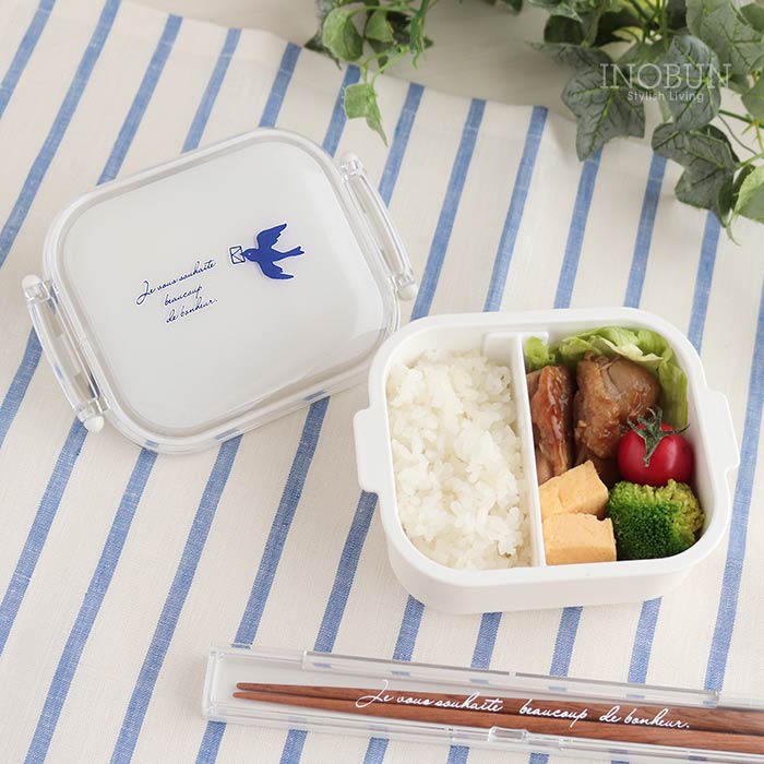 楽天市場】ランチボックス Sサイズ アイボリー 1段 300ml イノブン
