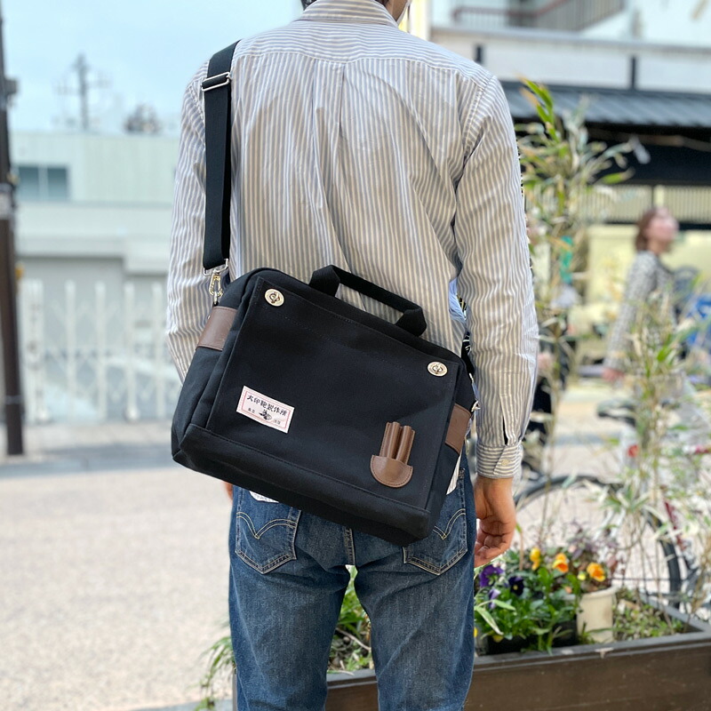 楽天市場】【犬印鞄】犬印純綿6号帆布3ウェイバッグ（A4横） : 犬印鞄